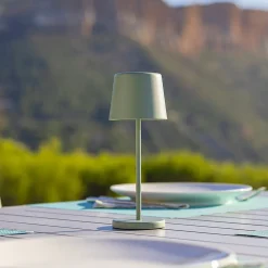 Lampe de table sans fil MINI KELLY Vert H22cm
