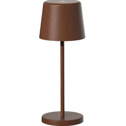 Lampe de table sans fil MINI KELLY Rouille H22cm