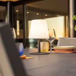 Lampe de table sans fil STANDY MINI Gris H25cm