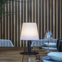 Lampe de table sans fil STANDY MINI Noir H25cm