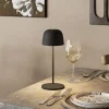 Lampe de table sans fil SOPHIA Gris H28cm