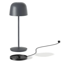 Lampe de table sans fil SOPHIA Gris H28cm