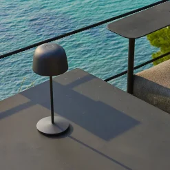 Lampe de table sans fil SOPHIA Gris H28cm