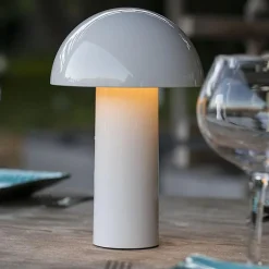 Lampe de table sans fil TOD Blanc H28cm