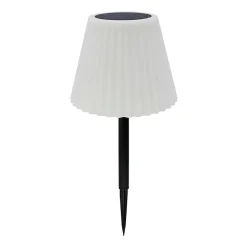 Lampe de table solaire à poser ou à piquer LADY SPIKE H62cm