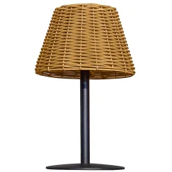 Lampe de table solaire AMIRA SOLAR polyrotin H25cm