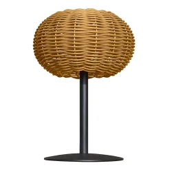 Lampe de table solaire SAMIRA SOLAR polyrotin H25cm