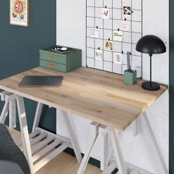 Lampe de table Songor E14 28W ⌀24xH.42cm noir GoodHome