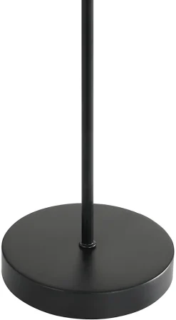 Lampe de table Songor E14 28W ⌀24xH.42cm noir GoodHome