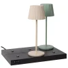 Lampe de table THE DOCK en pvc avec 0x - Noir - Lucide