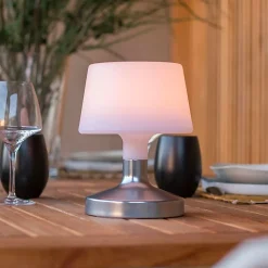 Lampe de table touch HELEN Argent H21cm