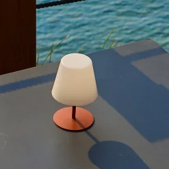 Lampe de table TWINS Terracotta H16cm