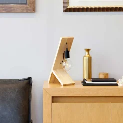 Lampe de table vintage Rua naturelle 18,4x13x45cm 7hSevenOn Deco