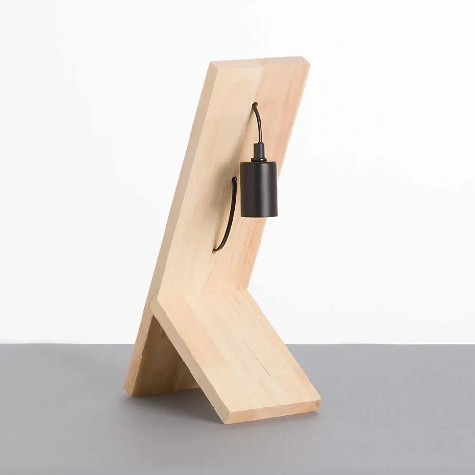 Lampe de table vintage Rua naturelle 18,4x13x45cm 7hSevenOn Deco