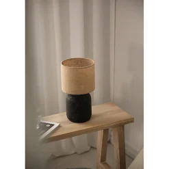 Lampe de table 40W max, E14, noir/naturel - Markslöjd - Montagna