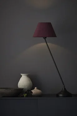 Lampe de table 1x40W max, E14, Violet/Noir - Markslöjd - Garda