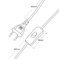 Lampe de Table YLSA Globe en Cristal Opalin et Base Dorée, Idéale pour Chambre, Bureau et Hôtel E27