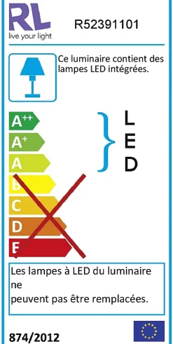 Lampe design, Lampe de bureau Viper, TRIO