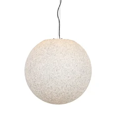 Lampe d'extérieur intelligente grise 56 cm IP44 avec Wifi A60 - Nura