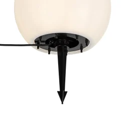 Lampe d'extérieur intelligente blanche 35 cm IP65 avec WiFi A60 - Nura