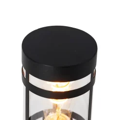 Lampe d'extérieur intelligente noire 80 cm IP44 avec Wifi ST64 - Gleam