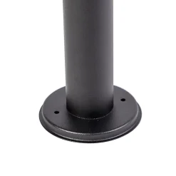 Lampe d'extérieur intelligente noire 50 cm IP44 avec Wifi ST64 - Gleam