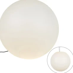 Lampe d'extérieur moderne blanche 77 cm IP65 - Nura