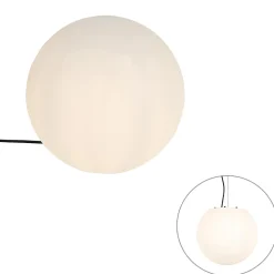 Lampe d'extérieur moderne blanche 35 cm IP65 - Nura