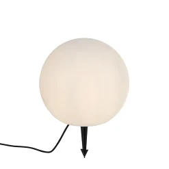Lampe d'extérieur moderne blanche 35 cm IP65 - Nura