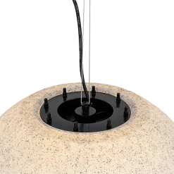 Lampe d'extérieur moderne grise 56 cm IP65 - Nura