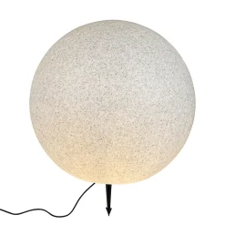 Lampe d'extérieur moderne grise 77 cm IP65 - Nura