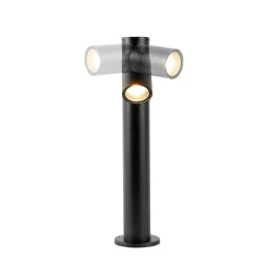 Lampe d'extérieur noire 45 cm orientable IP44 - Solo