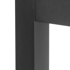 Lampe d'extérieur sur pied intelligente noire 65 cm IP44 avec Wifi GU10 - Baleno