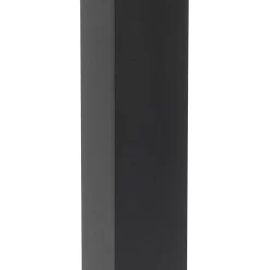 Lampe d'extérieur sur pied intelligente noire 65 cm IP44 avec Wifi GU10 - Baleno