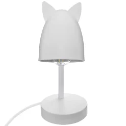 Lampe enfant Oreilles - métal - blanc H31 cm - Atmosphera