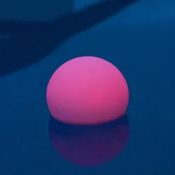 Lampe extérieur Buly 20 solaire LED intégrée blanc 45lm 1W IP68 couleur variable disco + blanc neutre New Garden