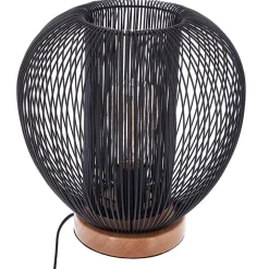 Lampe filaire Noda noire - métal H27 cm - Atmosphera
