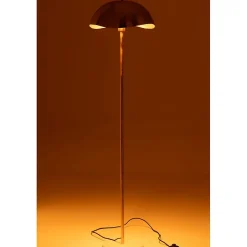 Lampe haute en métal doré 30x30x150 cm