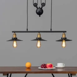 Lampe industrielle suspension - Triple Piattino