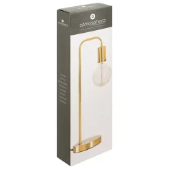 Lampe Keli dorée - métal H45 cm - Atmosphera
