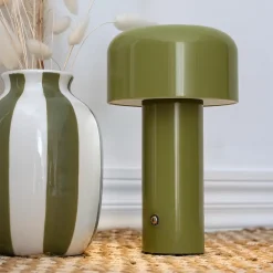 Lampe LED à poser verte MIRA - HAPPY GARDEN