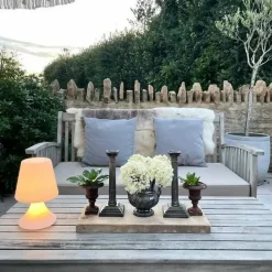 Lampe LED Maria 26 cm Blanche 2800-3200 K