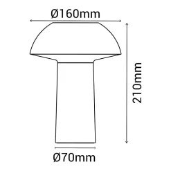 Lampe LED portable compacte USB