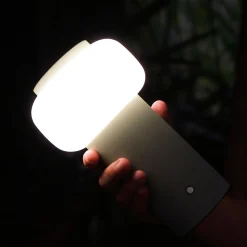 Lampe Led portable de couleur grise