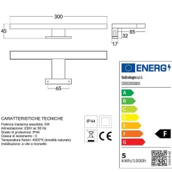 Lampe Led Pour Miroir De Salle De Bain 30 Cm