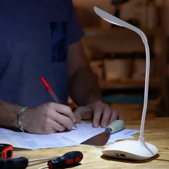 Lampe LED Rechargeable Tactile Lum2Go InnovaGoods (10 x 39,5 x 11,5 cm)