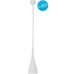 Lampe LED suspendue 'Lima' blanc
