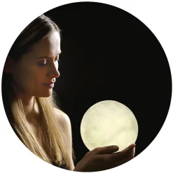 Lampe Lune en Plastique - La chaise longue