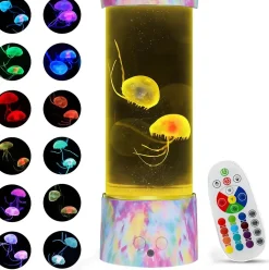Lampe méduse en forme de méduse à changement de couleur
