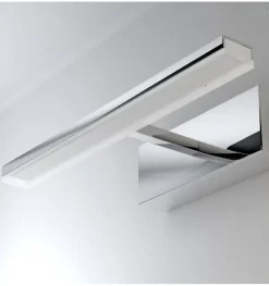 Lampe murale LED multi crochets pour miroir de salle de bain - Lumière blanche froide (5700K) - 80cm - Pegasus Model